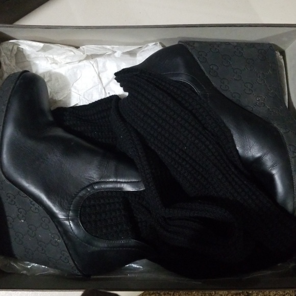 COPY - Authentic Gucci boots with built in leg wa… - Picture 2 of 4